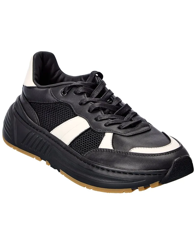 Bottega Veneta Leather Sneaker Black