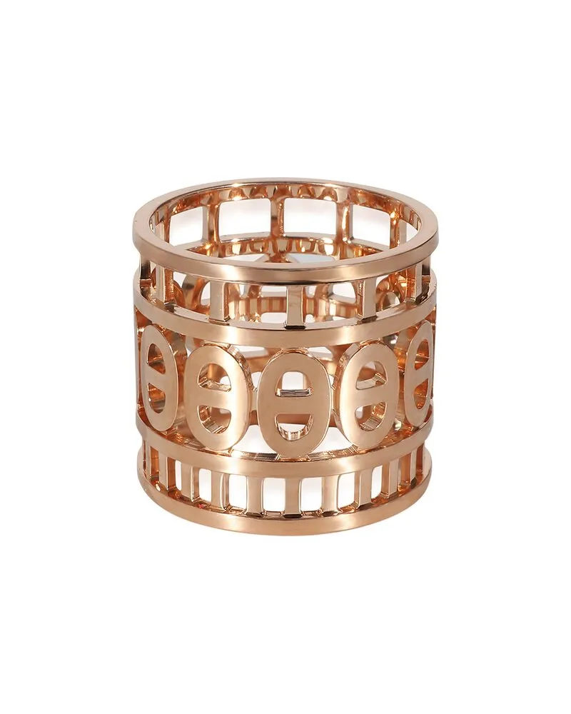 Hermès Chaine D'Ancre 18K Rose Gold Ring (Authentic Pre-Loved Nocolor