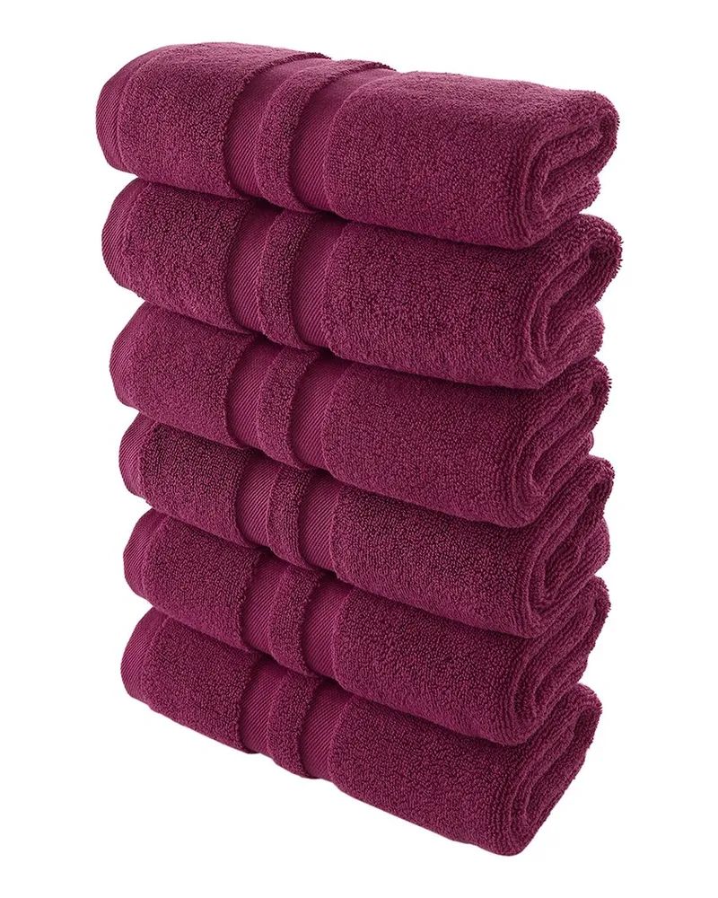 Alexis Antimicrobial Irvington Hand Towel Pack of 6 Nocolor