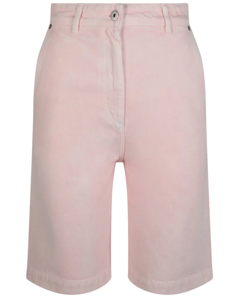 Burberry Leather-Trim Jean Pink