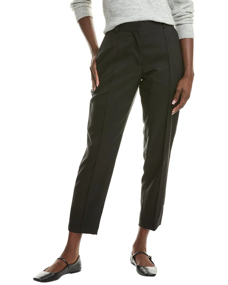Officine Generale Officine Generale Roxane Slim Wool Pant Black