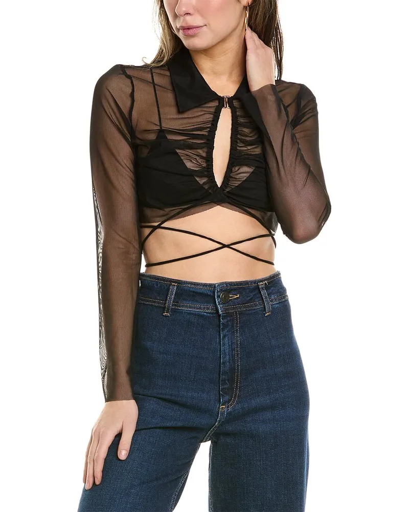 bec & bridge Bec & Bridge Blossom Top Black