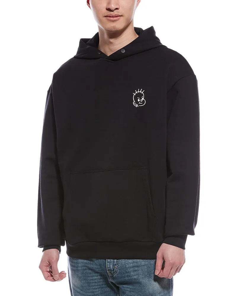 Boy London Doodle Boy Hoodie Black