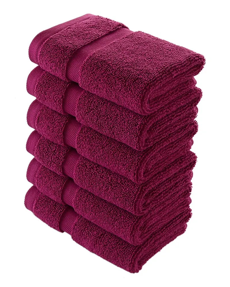 Alexis Antimicrobial Irvington Washcloth Pack of 6 Nocolor