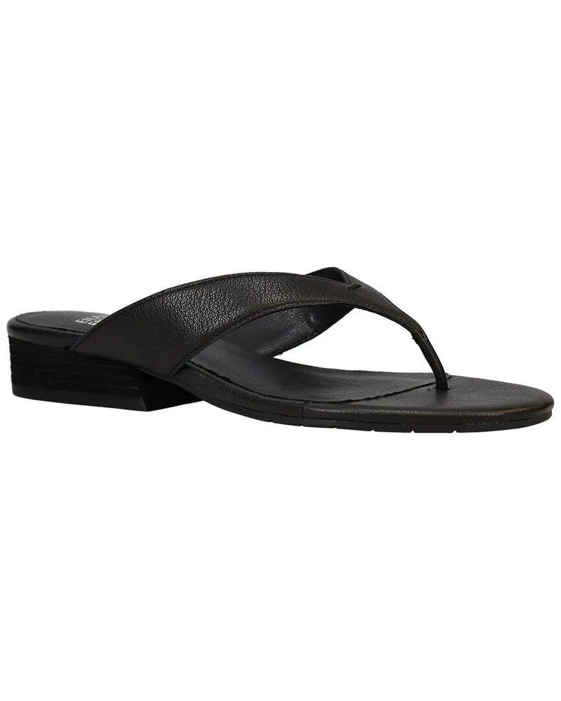 Eileen Fisher Erika Leather Sandal Black