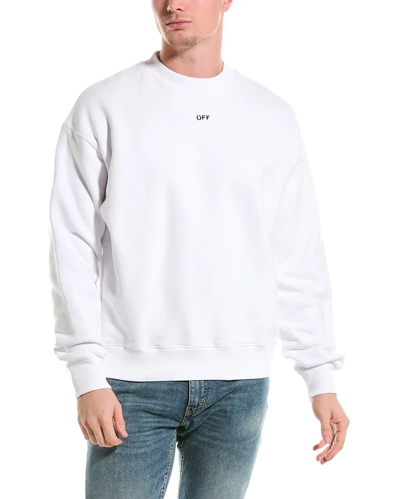 OFF-WHITE Crewneck Sweatshirt White