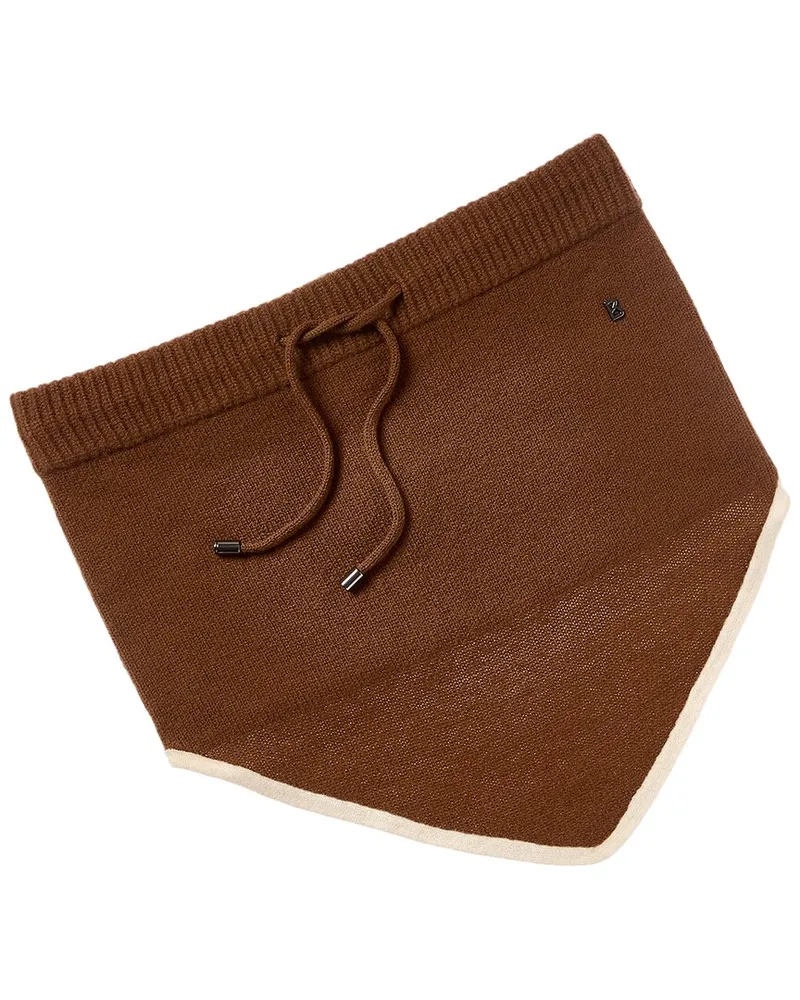 Bogner Merve Wool Scarf Brown