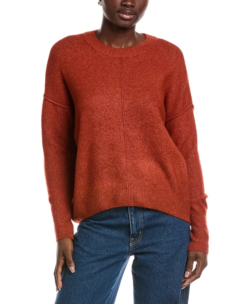 Vince Camuto Cozy Sweater Orange