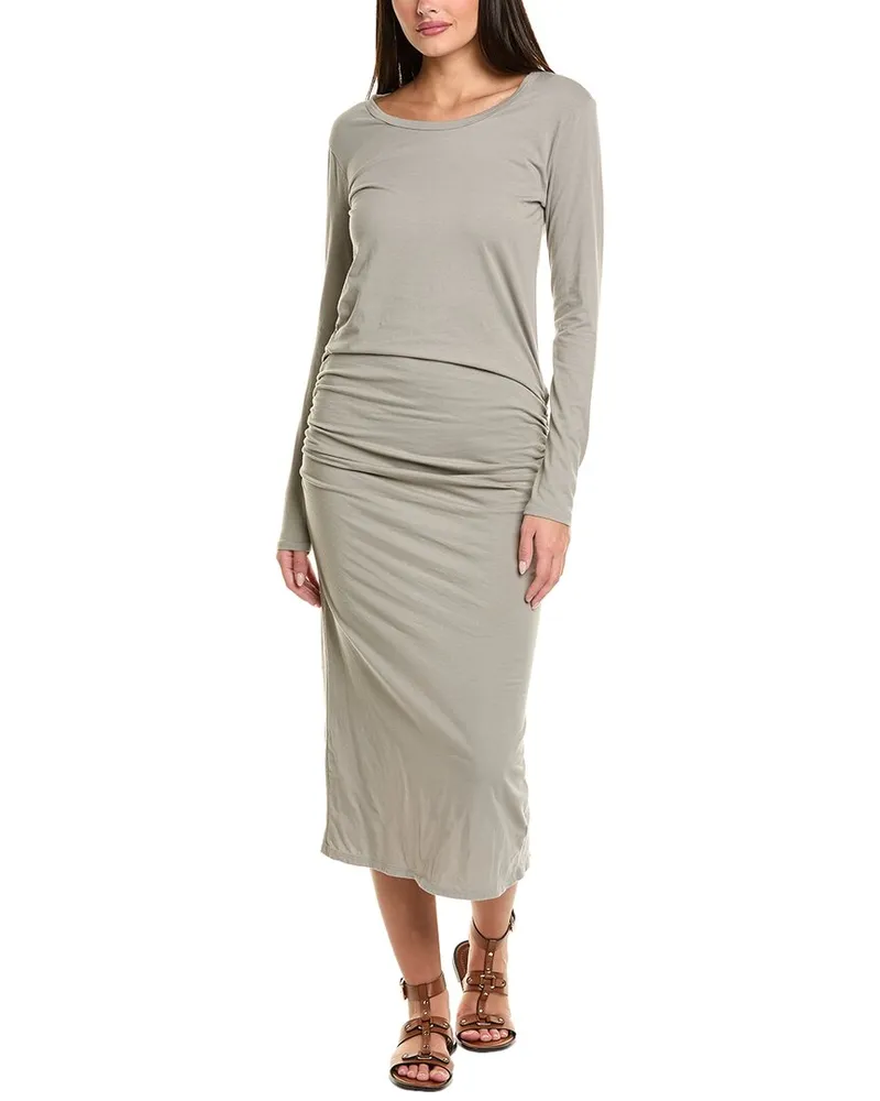 James Perse Skinny Sheath Dress Grey