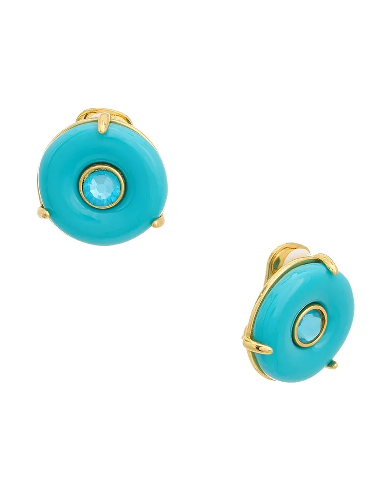 Kenneth Jay Lane Button Earrings Nocolor