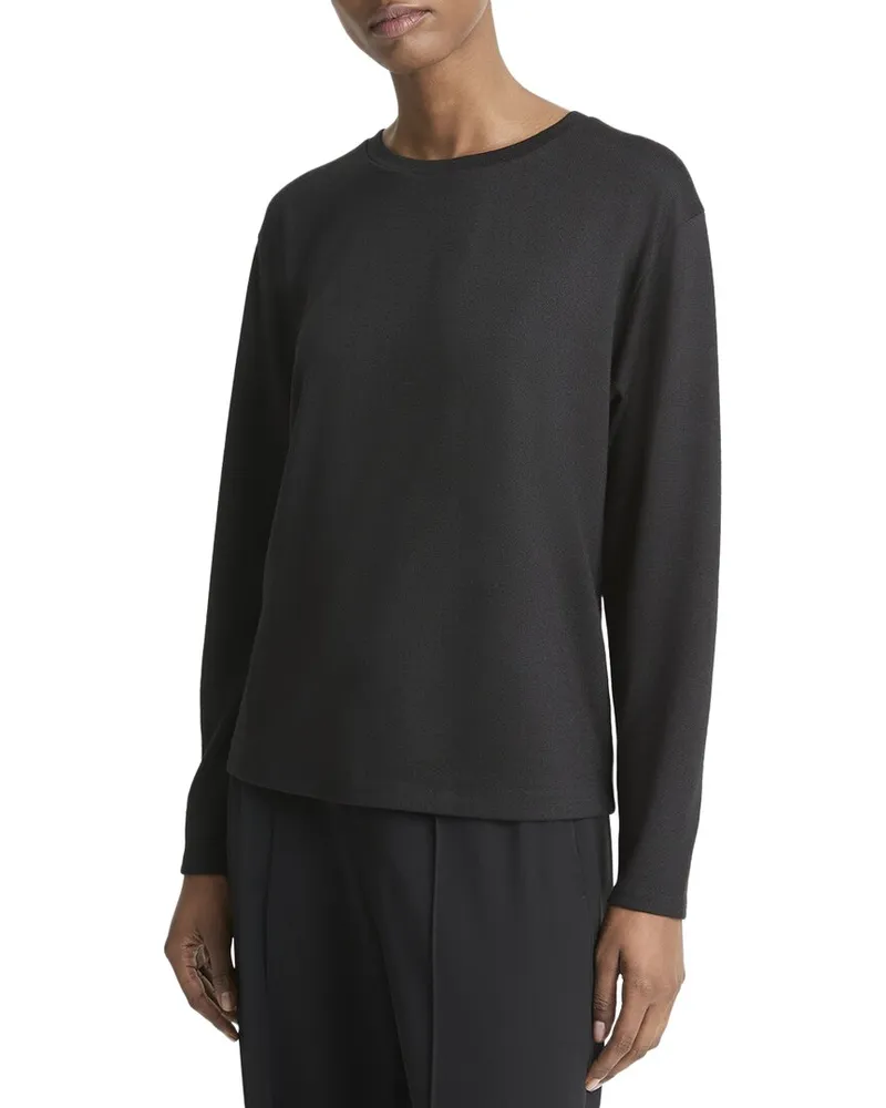 Vince Relaxed Top Black