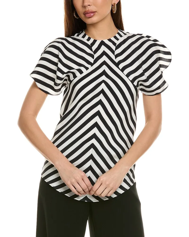 Stella McCartney Noelle Silk Top Black