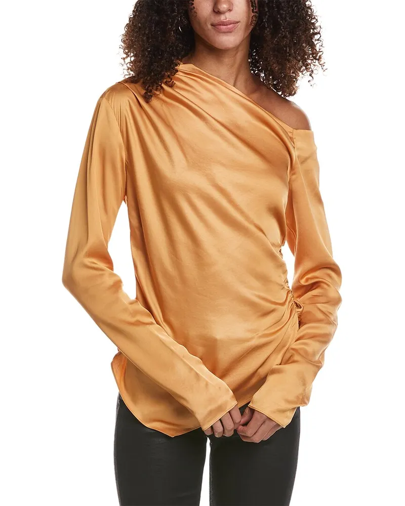 A.L.C. Jamie Knit Top Brown