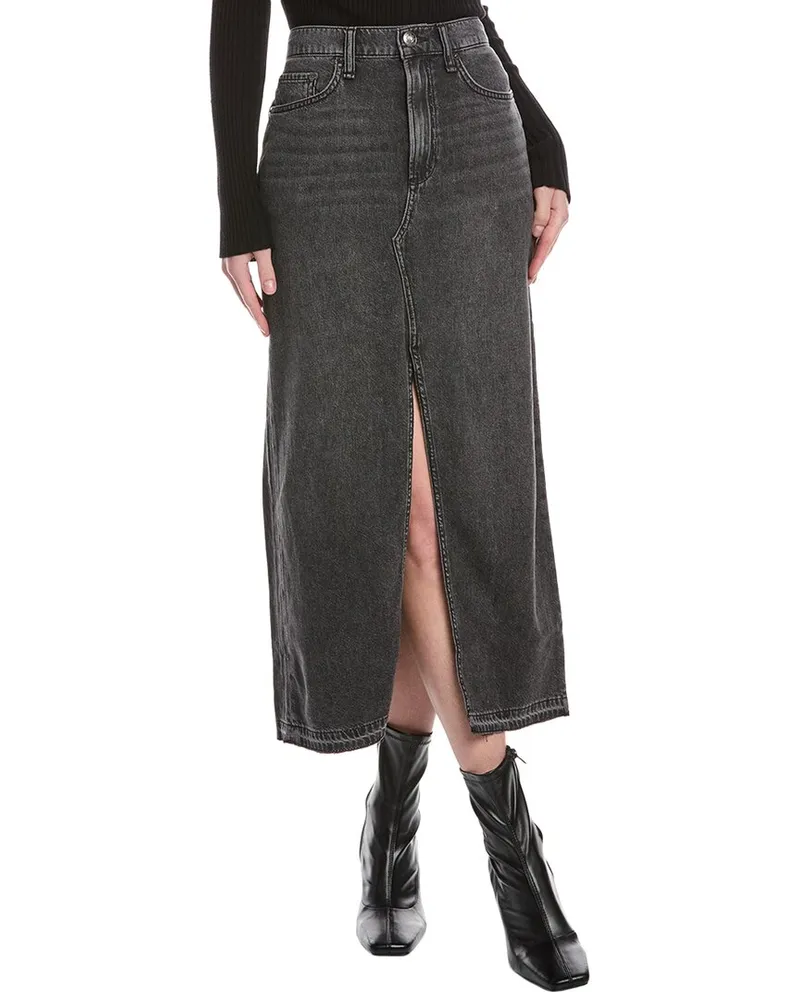 Rag & Bone Featherweight Clara Midi Skirt Grey
