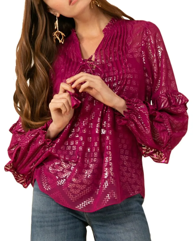 Hale Bob Pintuck Top Nocolor