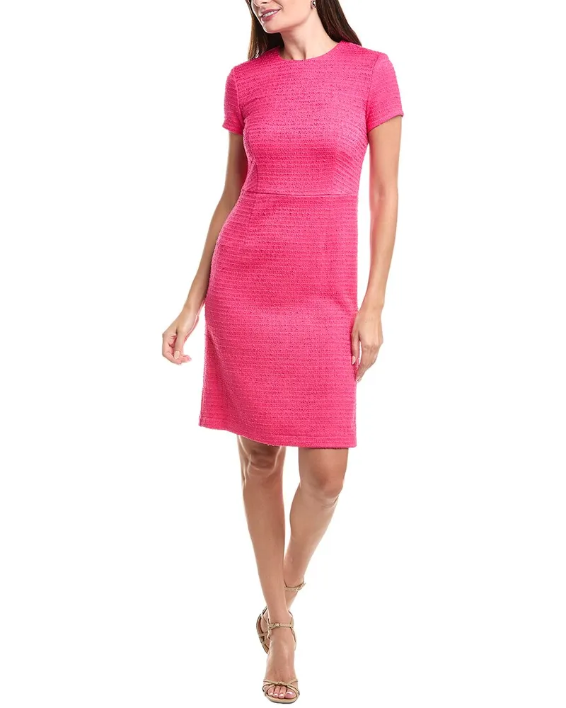 Joseph Ribkoff Tweed Mini Dress Pink
