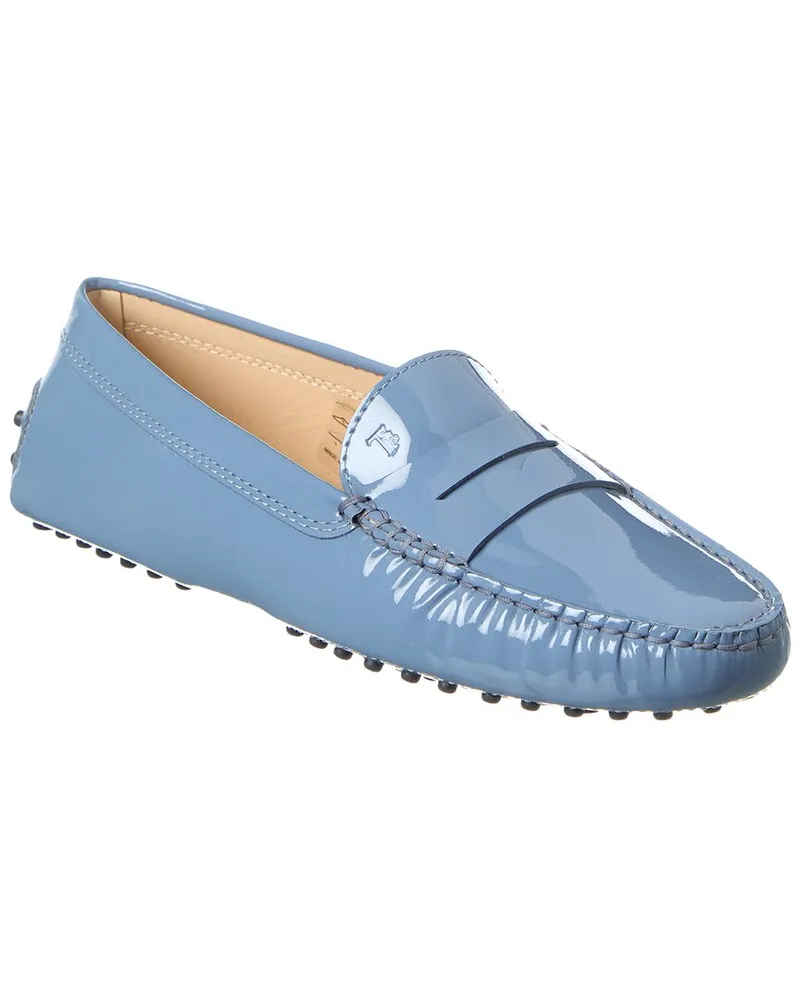 TOD'S TOD’s Gommino Patent Loafer Blue