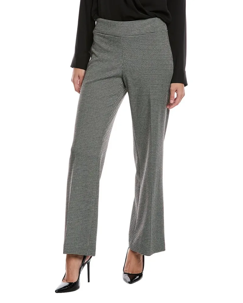 Anne Klein Pull-On Wide Leg Trouser Black
