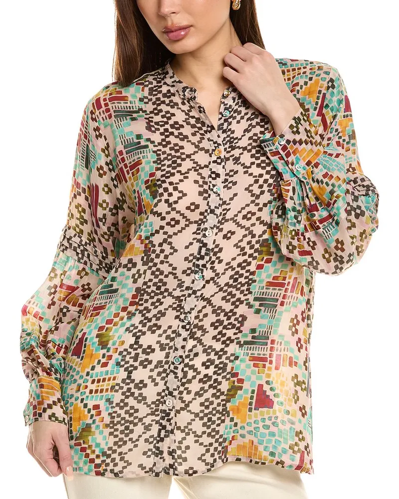 Johnny Was Malina Blouse Nocolor