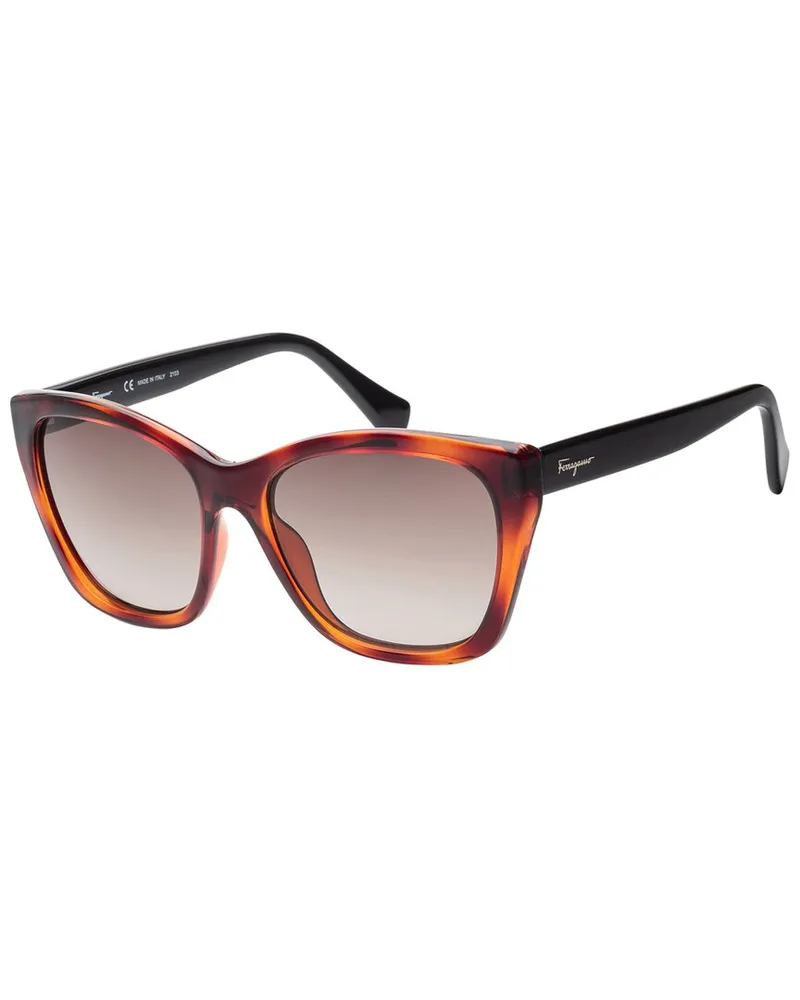 Ferragamo Women's SF957S 56mm Sunglasses Brown