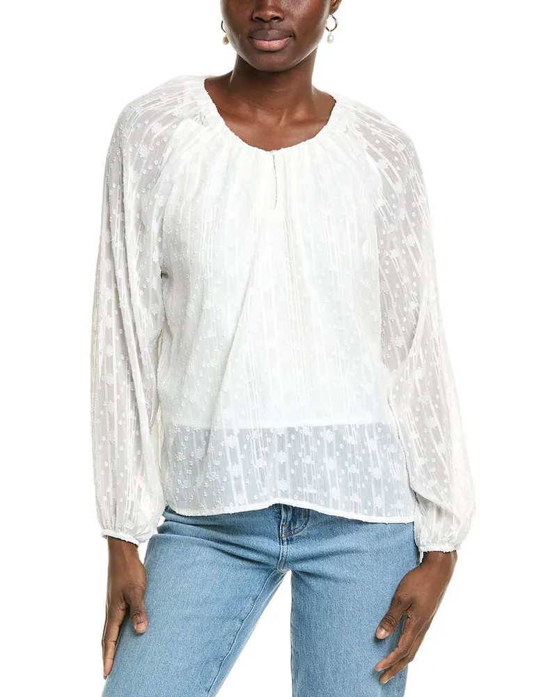 Nicole Miller Woven Shirt White