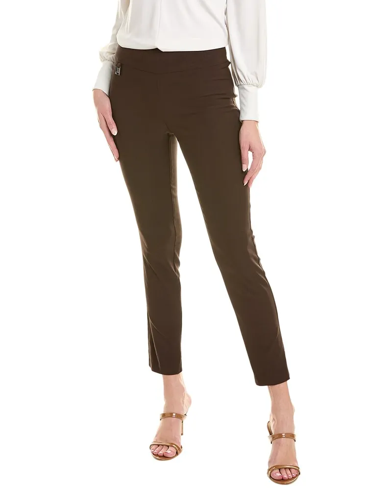Joseph Ribkoff Slim Pant Brown