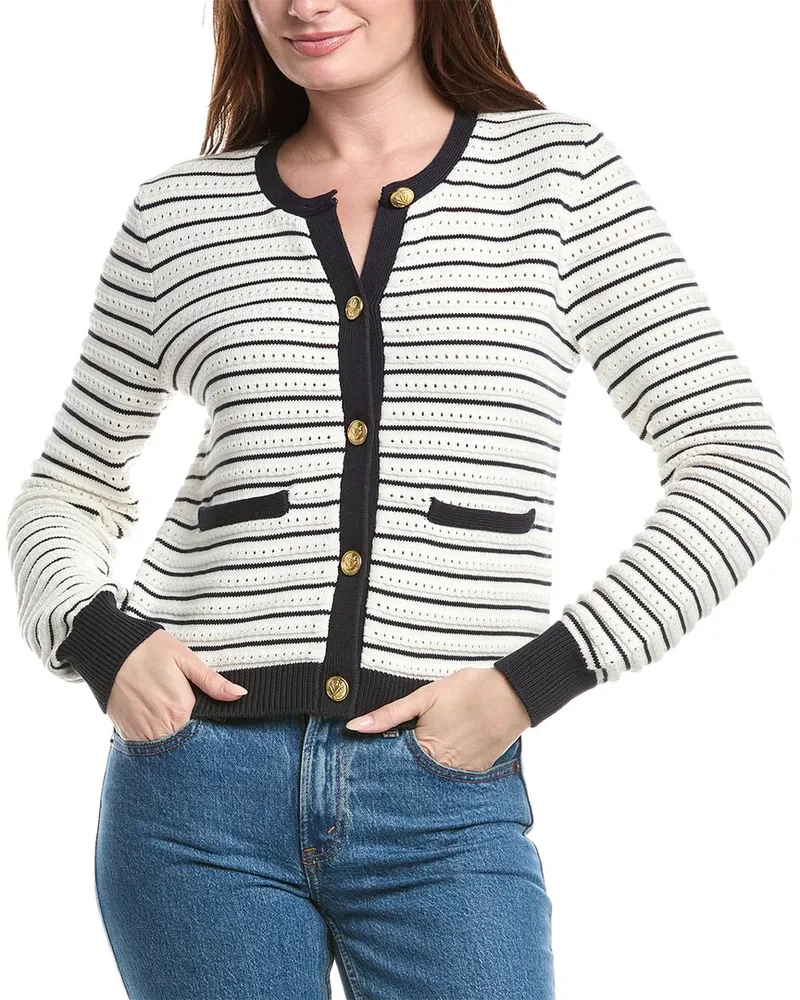 Rag & Bone Evelyn Cardigan White