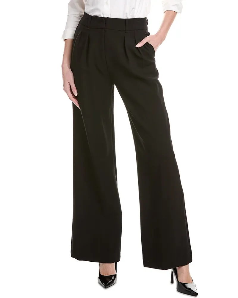 Rag & Bone Shelly Wool-Blend Pant Black