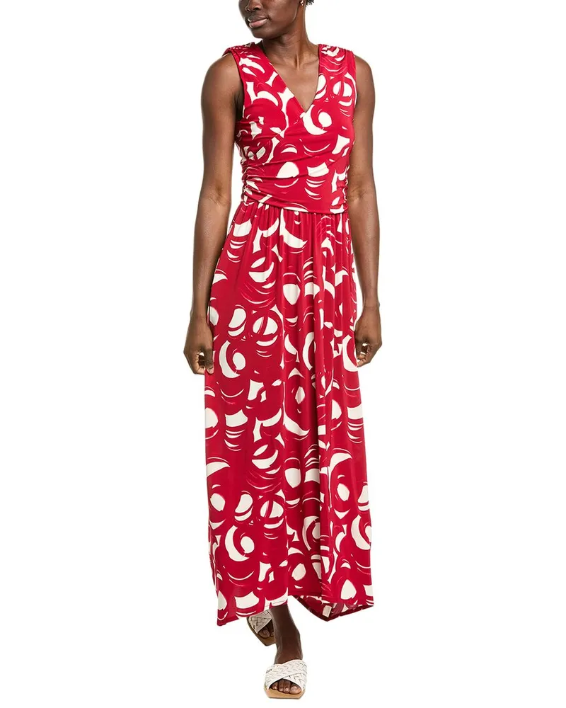 Alpha Studio Lungo Maxi Dress Red