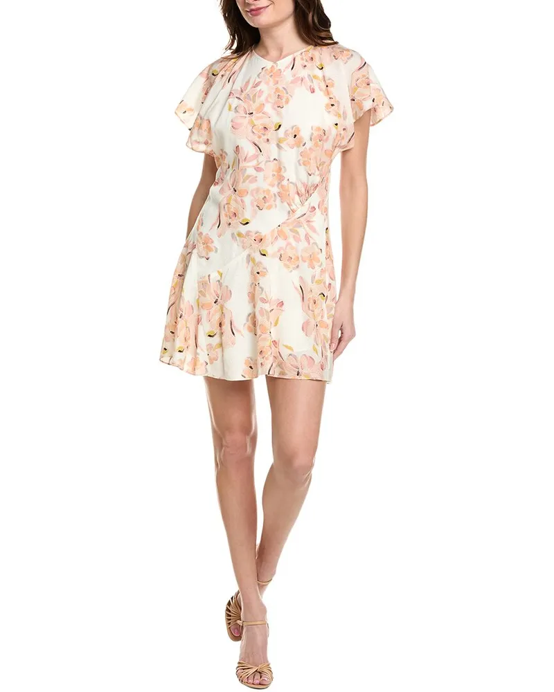 Joie Hunter Mini Dress White