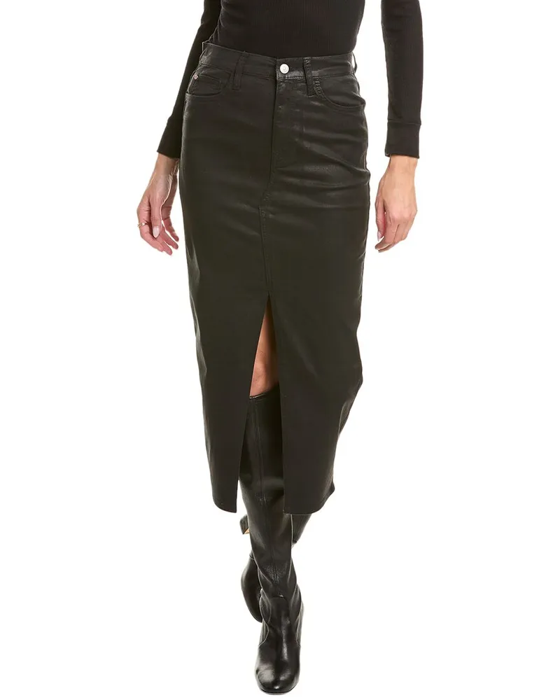 HUDSON Jeans Reconstructed Skirt Black
