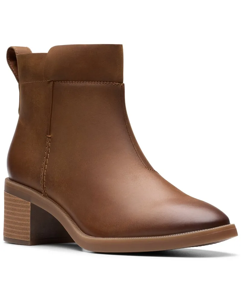Clarks Lileigh Charm Leather Bootie Nocolor