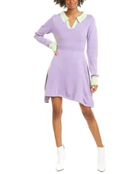 Olivia Rubin Miranda Mini Dress Purple