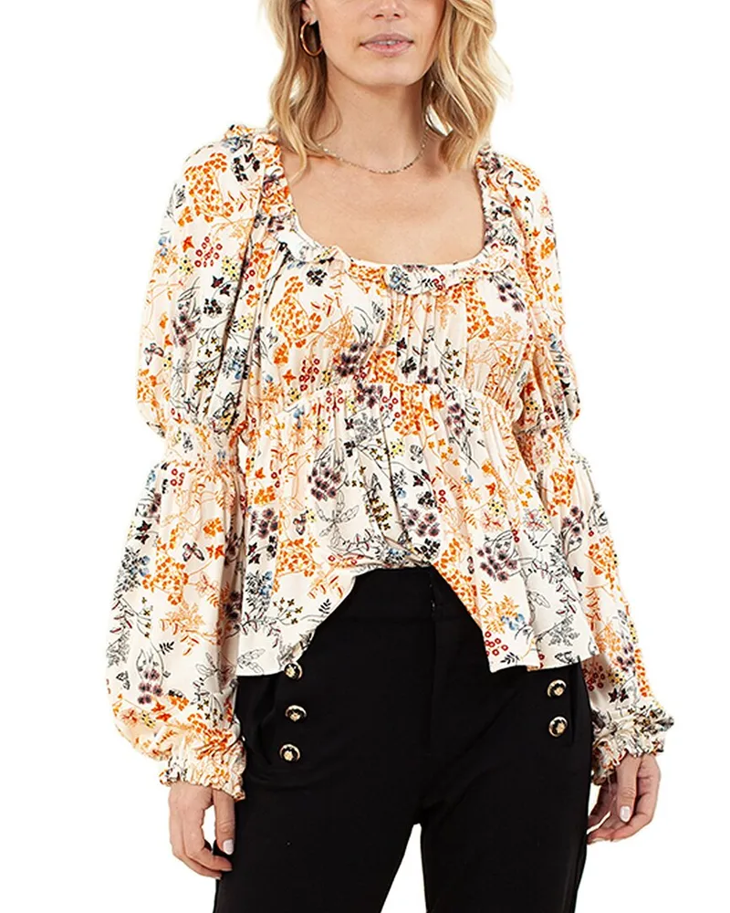Hale Bob Printed Top White