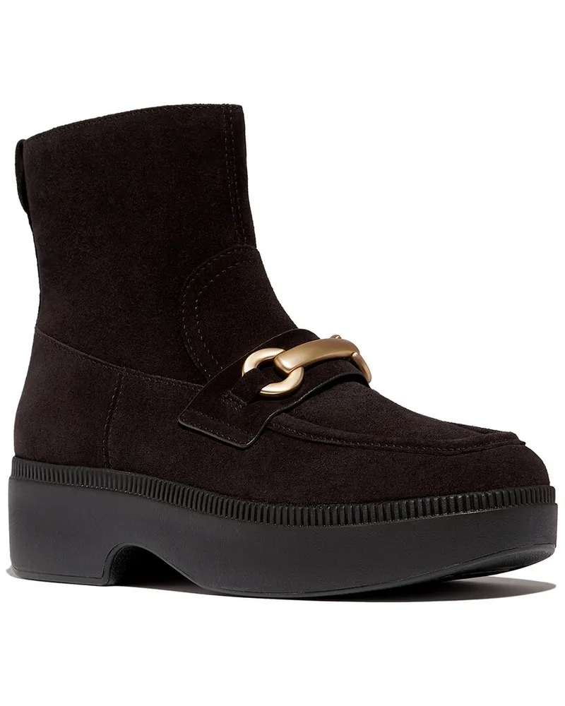 FitFlop F-Luma Suede Boot Brown