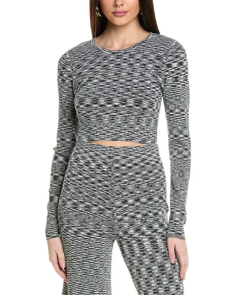 Solid and Striped The Cara Top Black