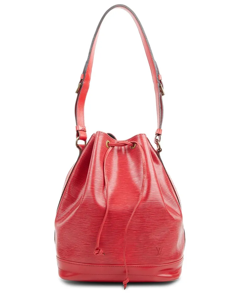 Louis Vuitton Red Epi Leather Noe (Authentic Pre-Loved Nocolor