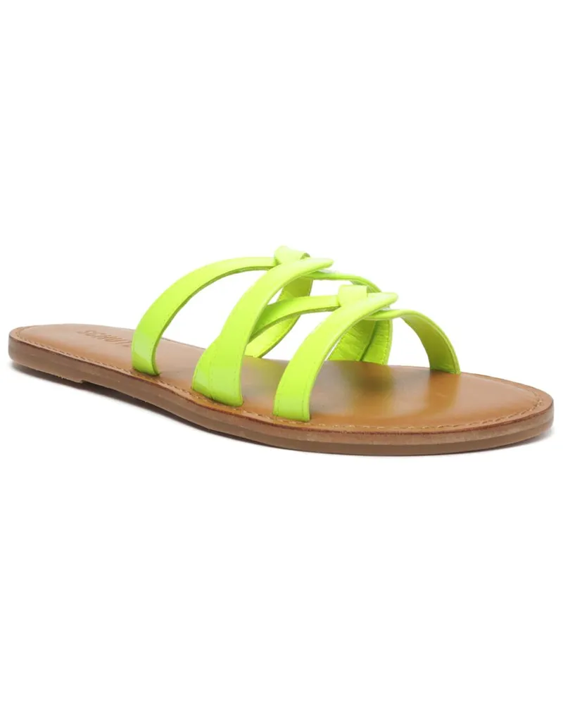 Schutz Lyta Patent & Leather Sandal Nocolor