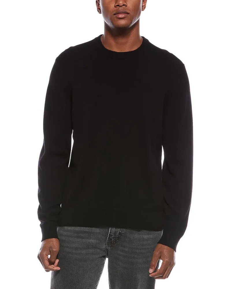 Theory Hilles Cashmere Crewneck Sweater Black