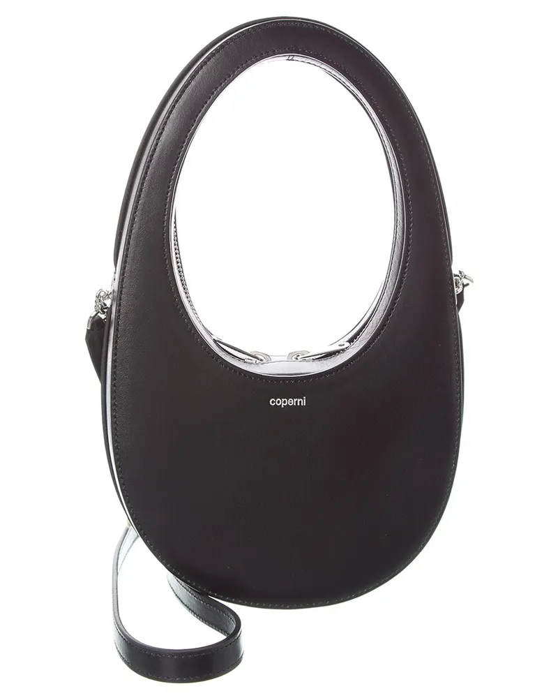 COPERNI Swipe Mini Leather Hobo Bag Black