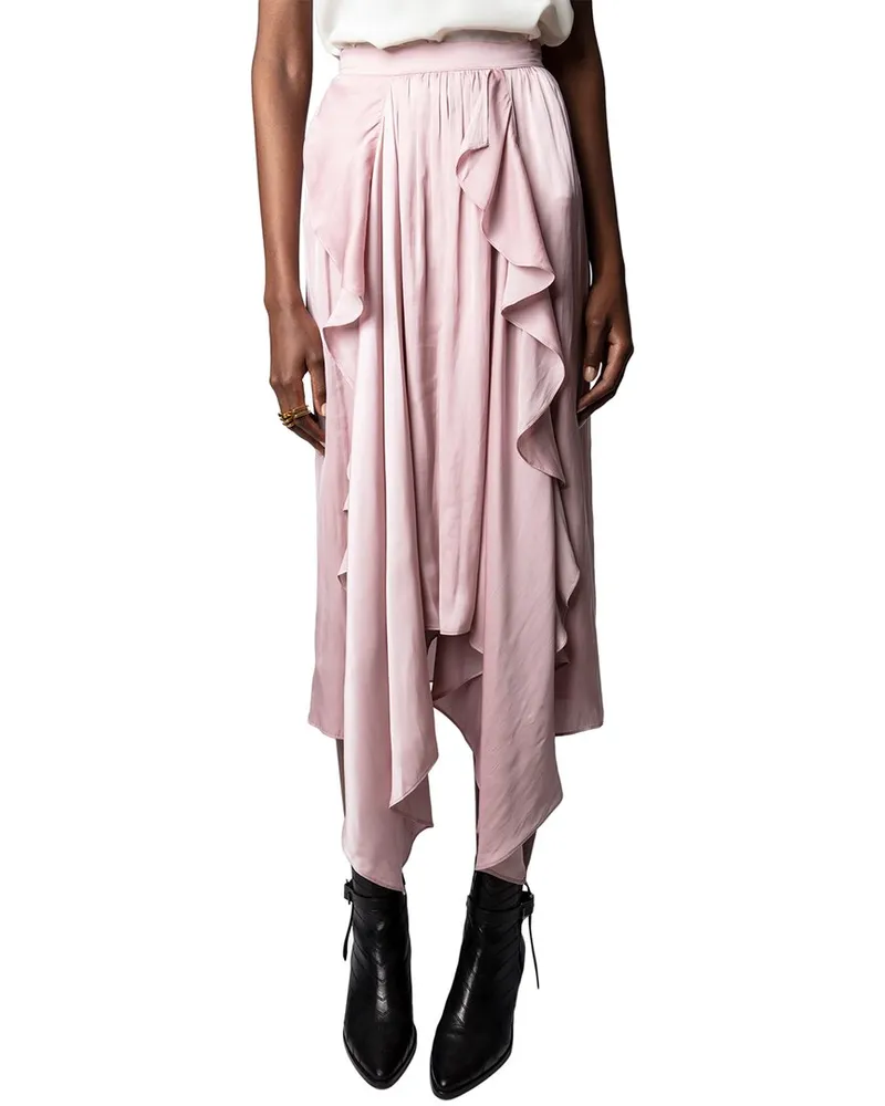 Zadig & Voltaire Jeb Satin Skirt Nocolor