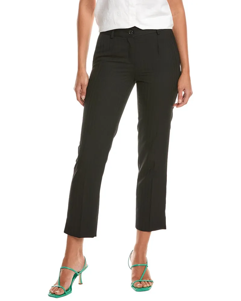Dolce & Gabbana Wool-Blend Trouser Black