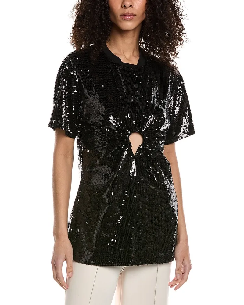 Burberry Sequin T-Shirt Black