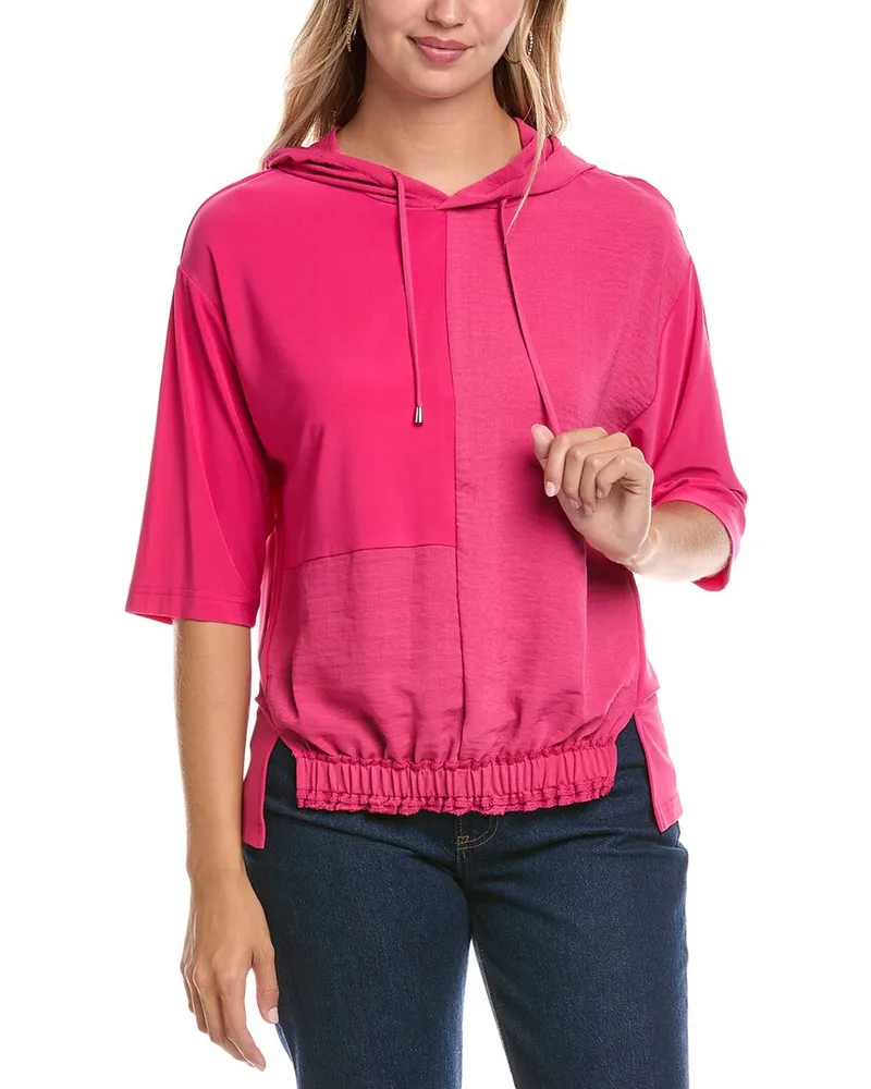 Joseph Ribkoff Hoodie Pink