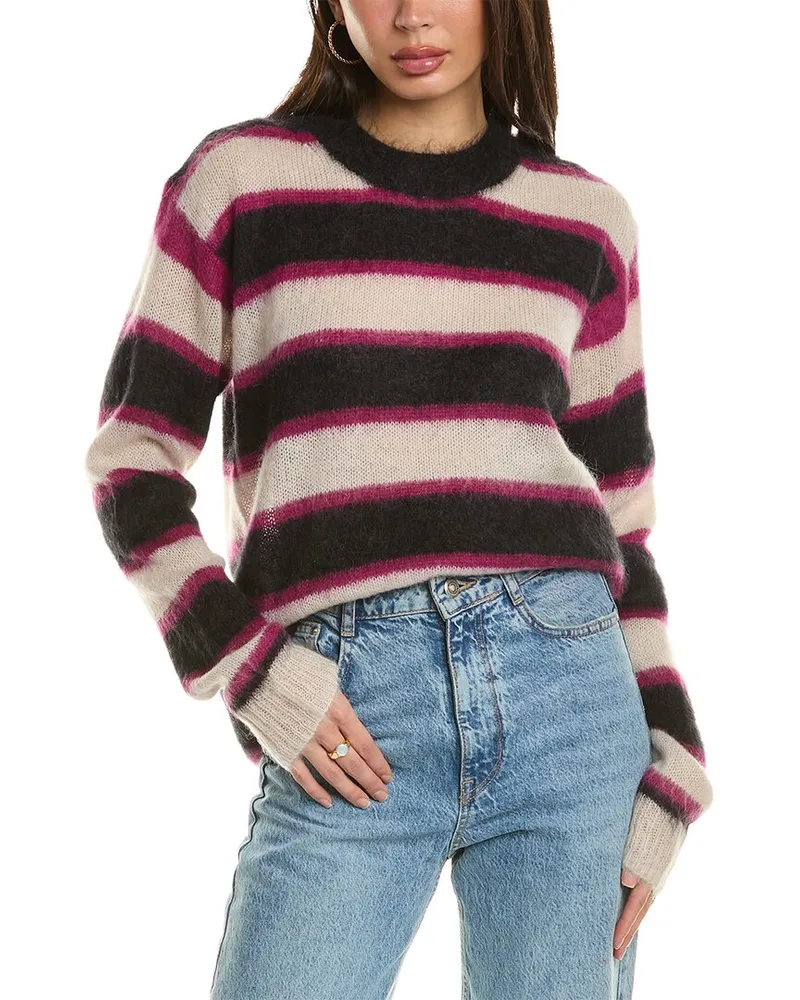 Isabel Marant Isabel Marant Etoile Dimitria Mohair & Wool-Blend Sweater Purple
