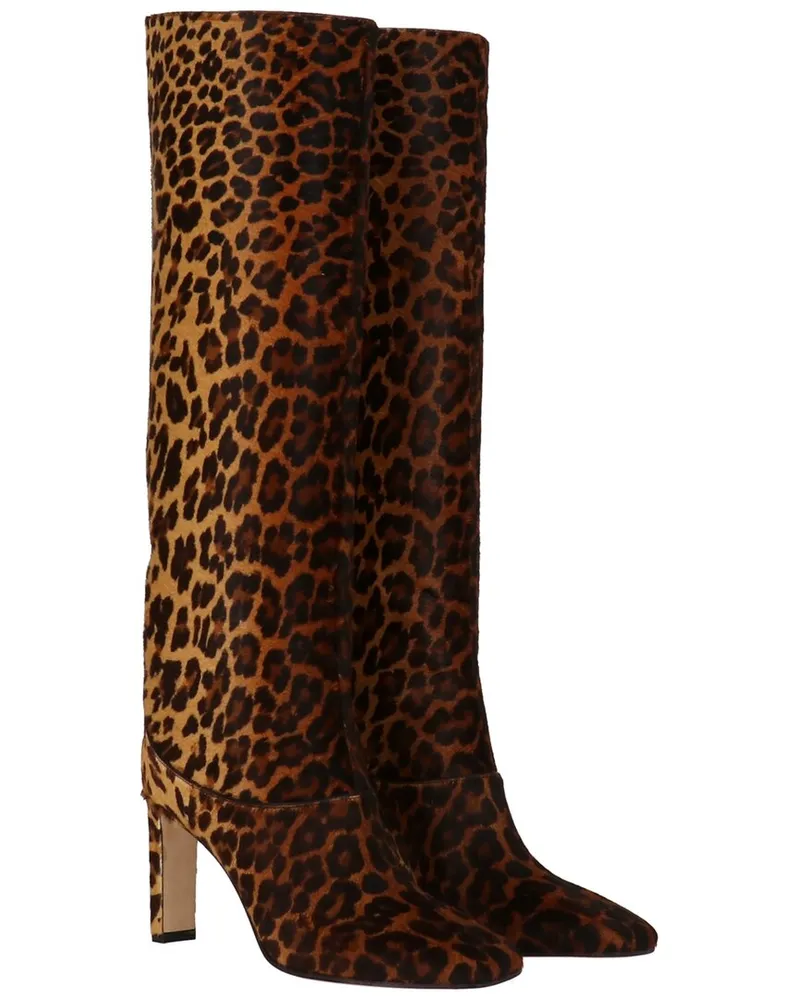 Jimmy Choo Mahesa 85 Leather Boot Nocolor