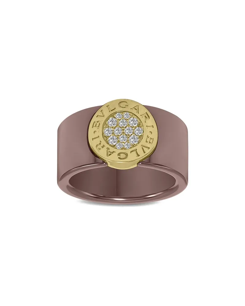 Bulgari 18K 0.08 ct. tw. Diamond Ring Nocolor