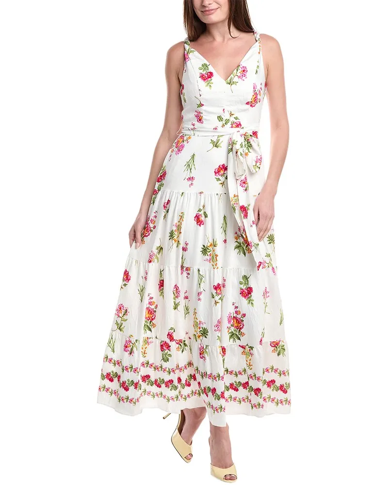 taylor Tiered Maxi Dress White
