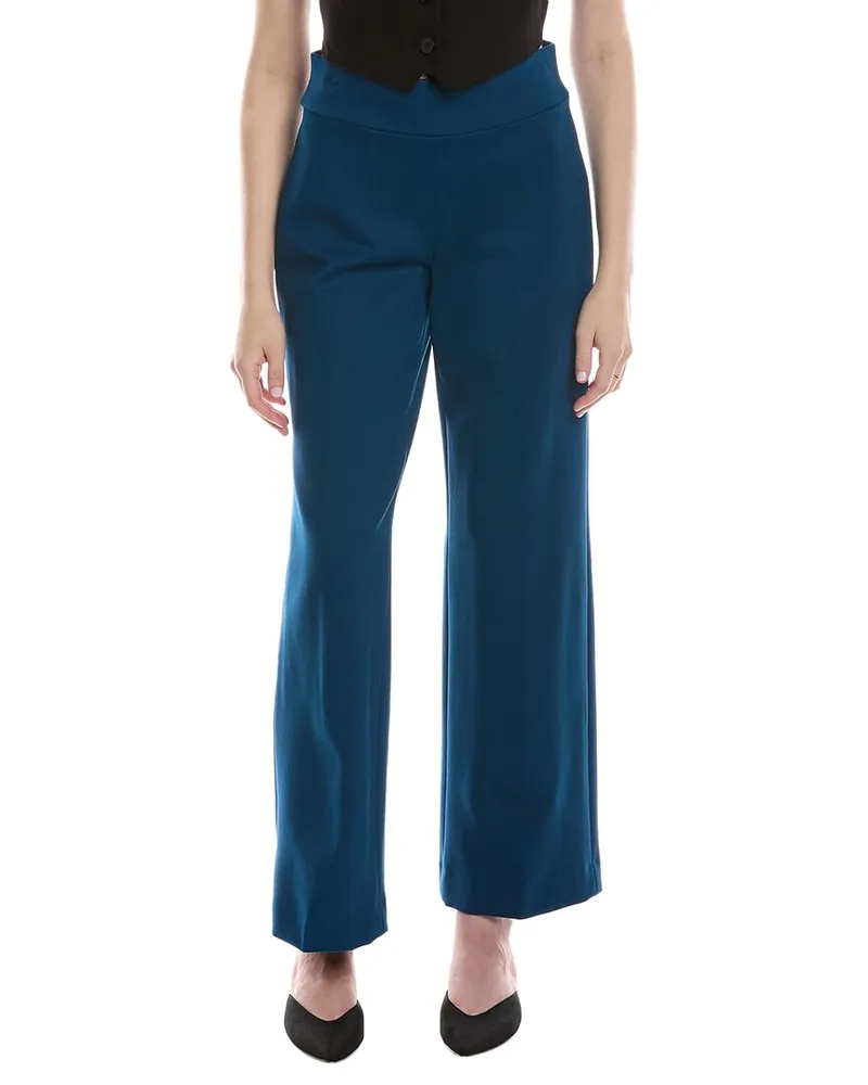 Anne Klein Wide Leg Pant Blue