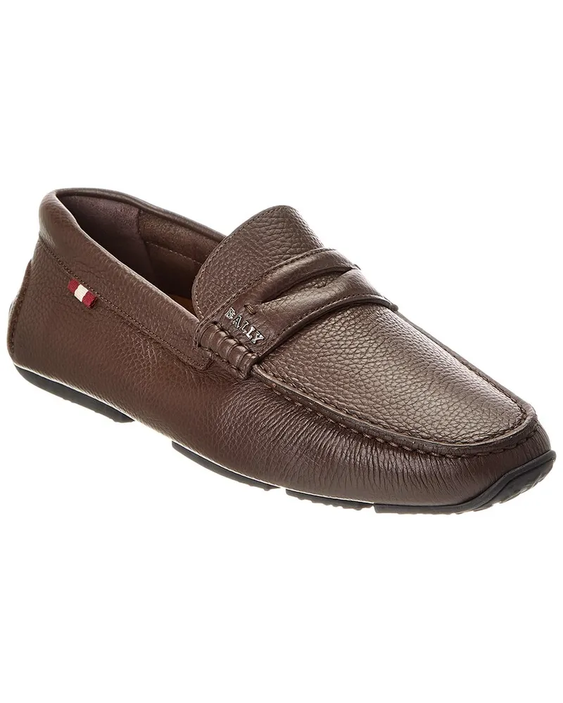 Bally Pavel Leather Loafer Brown